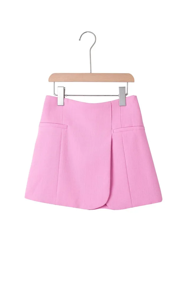 Storets Kate Wrap Effect Skorts Women Skirts Storets Kate Wrap Effect Skorts Women Skirts