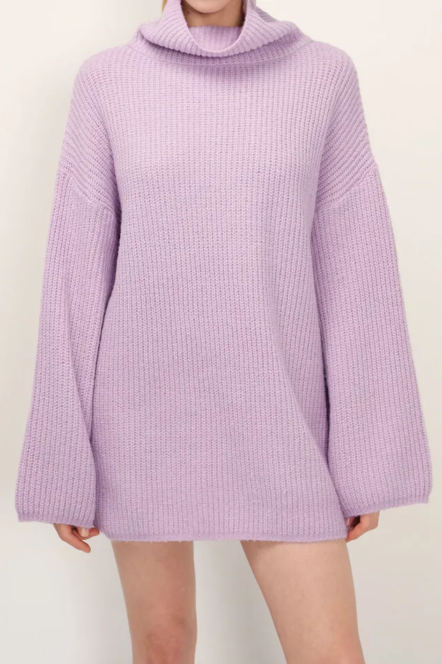 Storets Kinsley Turtle Neck Knit Dress Women Sweaters and Knitwears