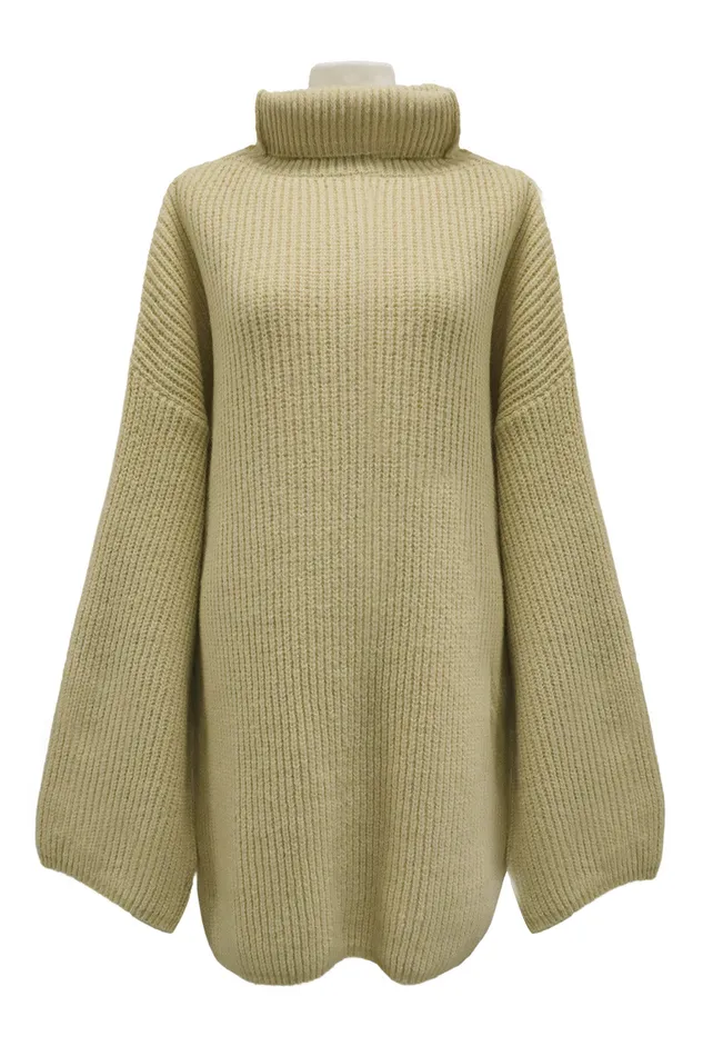 Storets Kinsley Turtle Neck Knit Dress Women Sweaters and Knitwears