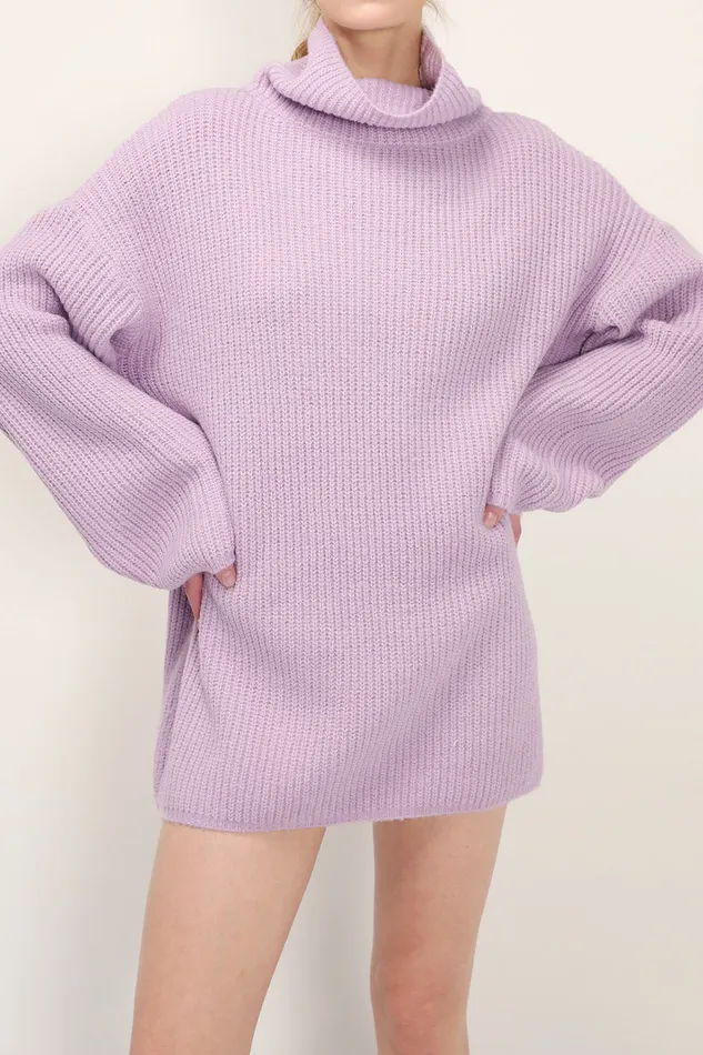 Storets Kinsley Turtle Neck Knit Dress Women Sweaters and Knitwears