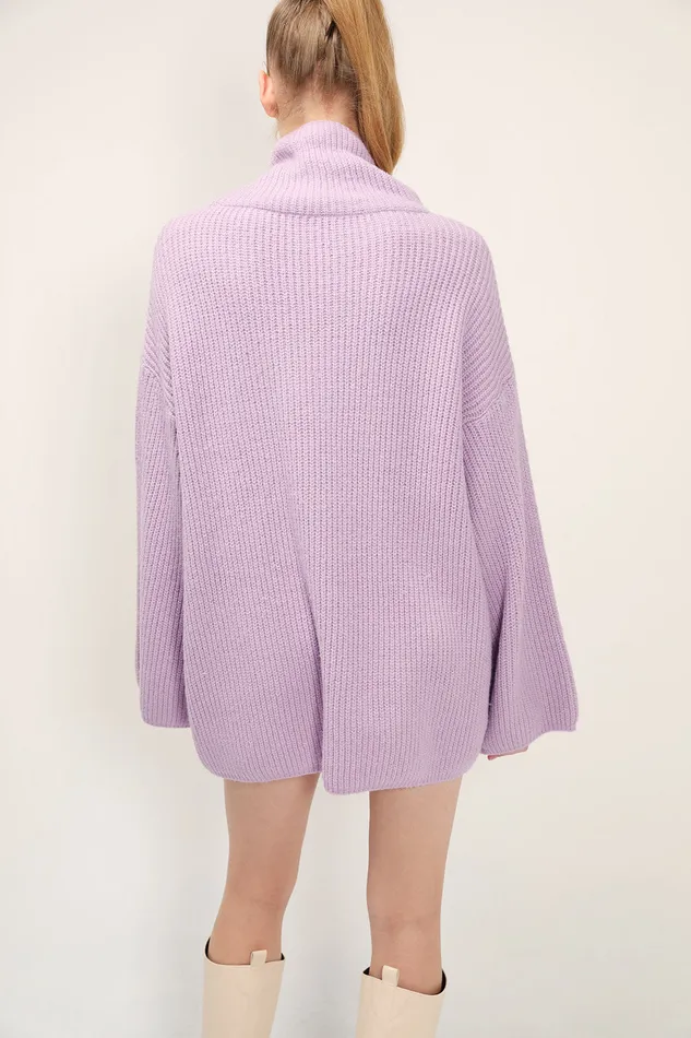 Storets Kinsley Turtle Neck Knit Dress Women Sweaters and Knitwears