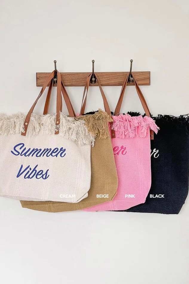 Storets Lettering Raffia Shoulder Bag Women Bags