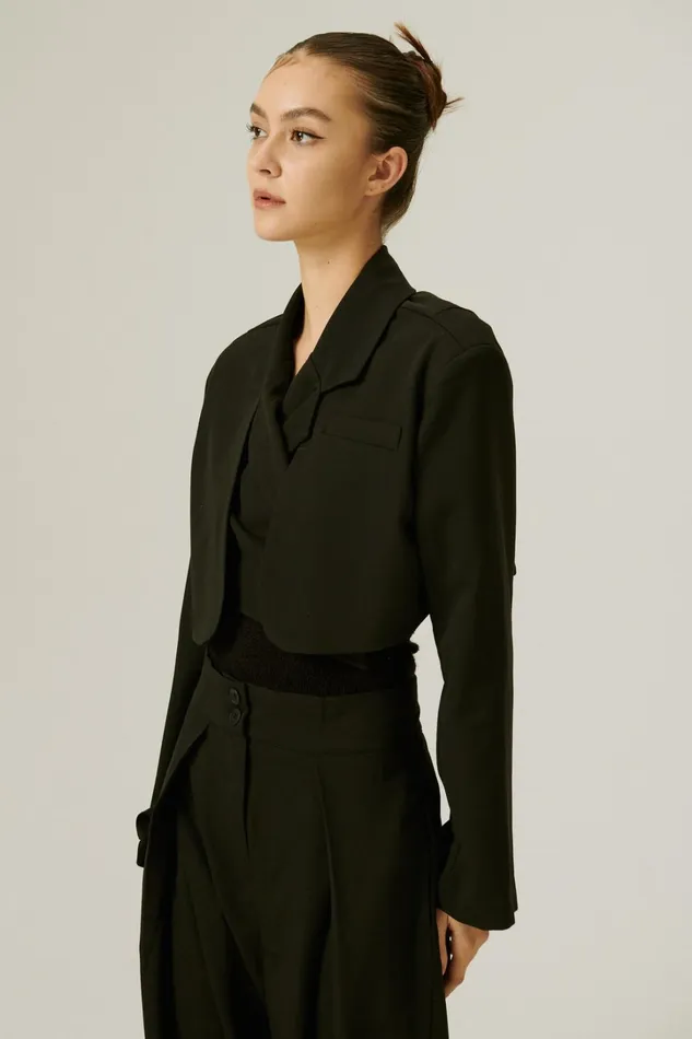 Storets Lyla Trench Crop Blazer Women Blazer