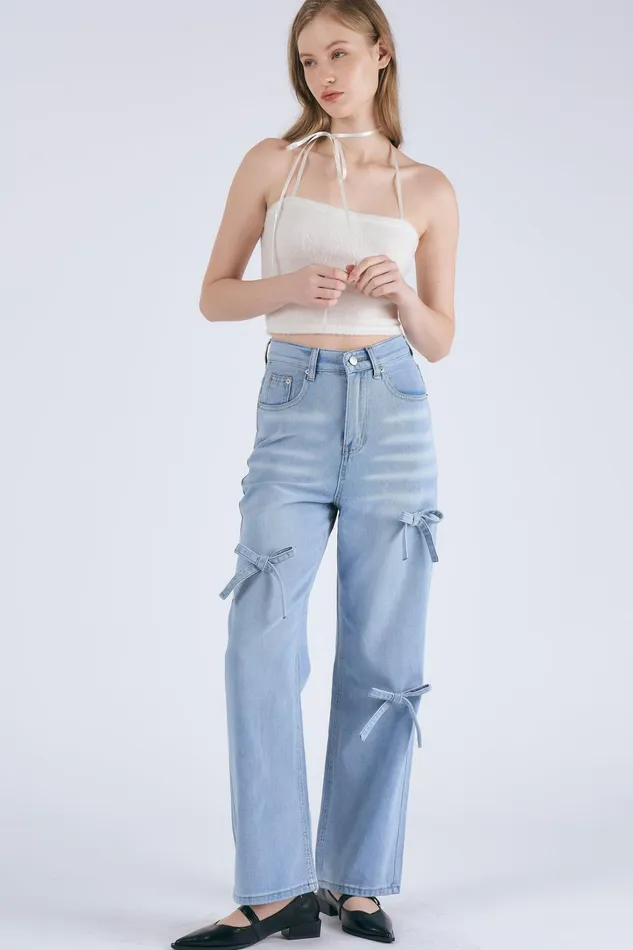 Storets Maisie Bow Detail Jeans Women Jeans