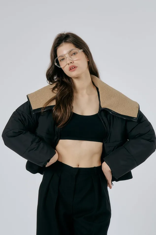 Storets Olivia Cropped Puffer Jacket Women Jackets and Coats