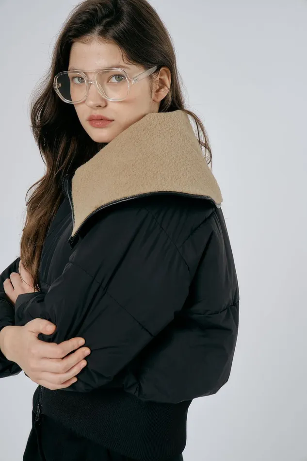 Storets Olivia Cropped Puffer Jacket Women Jackets and Coats Storets Olivia Cropped Puffer Jacket Women Jackets and Coats