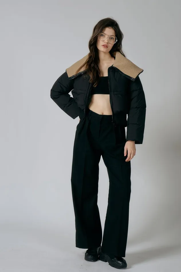 Storets Olivia Cropped Puffer Jacket Women Jackets and Coats Storets Olivia Cropped Puffer Jacket Women Jackets and Coats