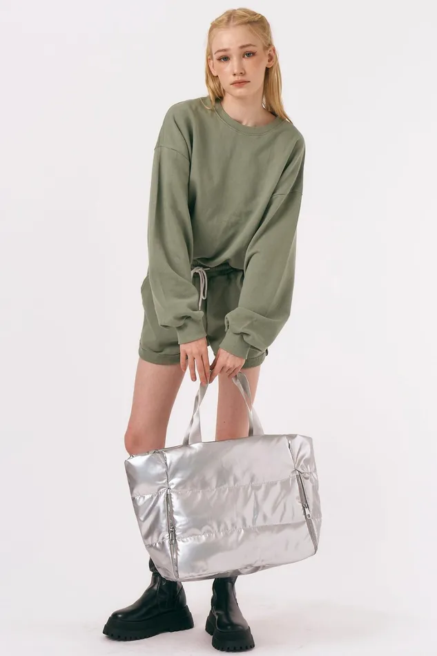 Storets Oversized Quilted Tote Women Bags Storets Oversized Quilted Tote Women Bags