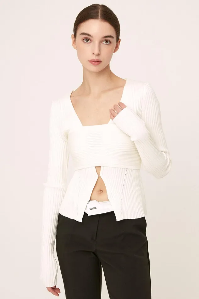 Storets Raleigh Bandeau Top Cardi Set Women Cardigan