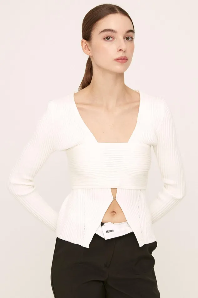 Storets Raleigh Bandeau Top Cardi Set Women Cardigan Storets Raleigh Bandeau Top Cardi Set Women Cardigan