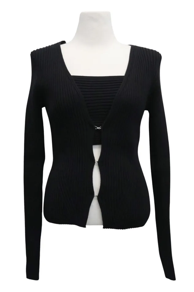 Storets Raleigh Bandeau Top Cardi Set Women Cardigan Storets Raleigh Bandeau Top Cardi Set Women Cardigan