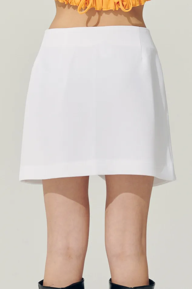 Storets Reborn Eva Tulip Wrap Mini Skirt Women Skirts