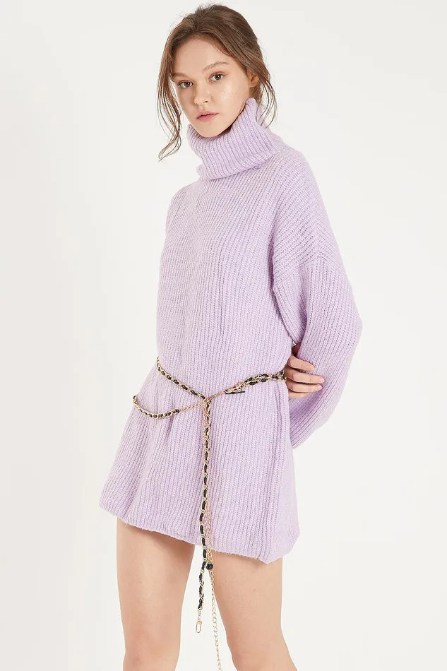 Storets Serena Turtleneck Oversized Sweater Women Sweaters and Knitwears Storets Serena Turtleneck Oversized Sweater Women Sweaters and Knitwears
