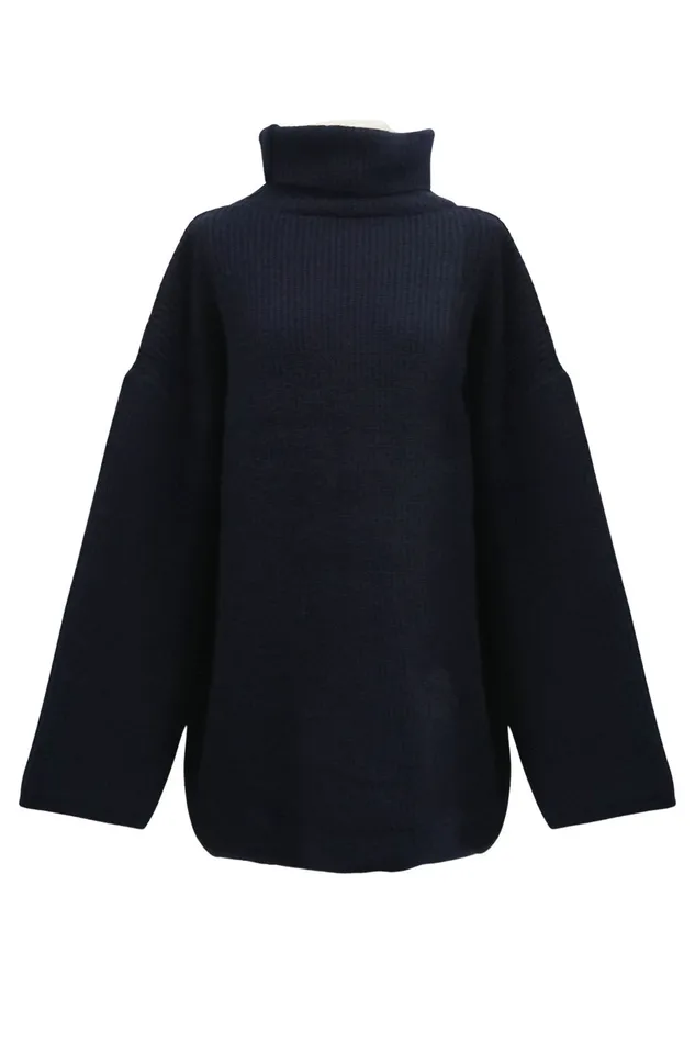 Storets Serena Turtleneck Oversized Sweater Women Sweaters and Knitwears Storets Serena Turtleneck Oversized Sweater Women Sweaters and Knitwears