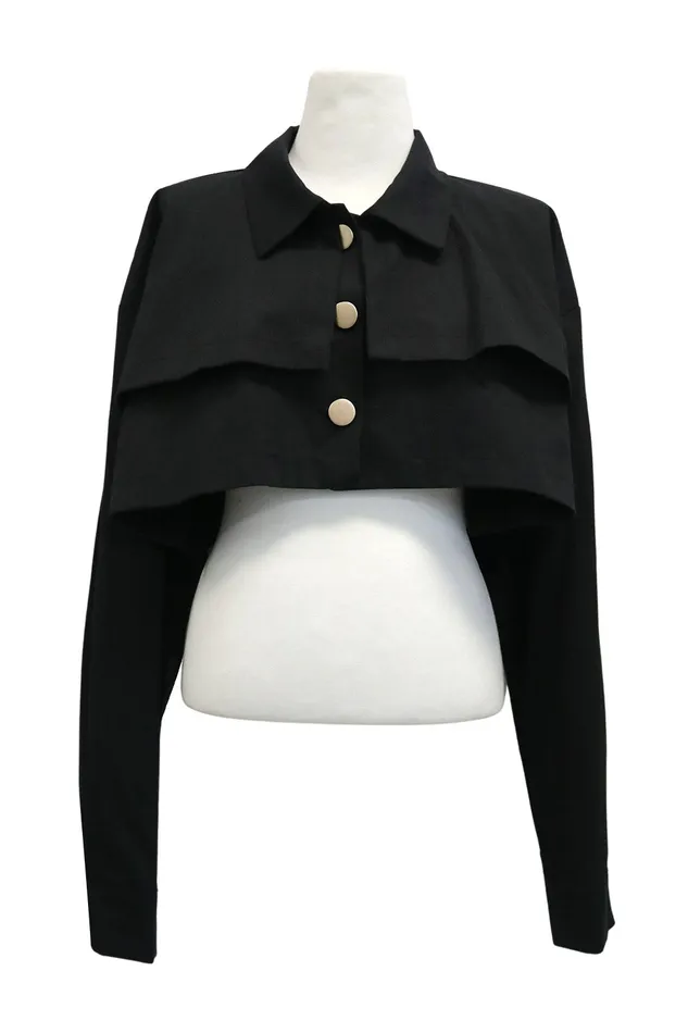 Storets Tiffany Cropped Trench Jacket Women Jackets and Coats