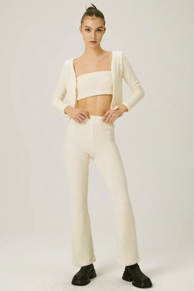 Storets Vera Fuzzy 3piece Set Women Sweaters and Knitwears
