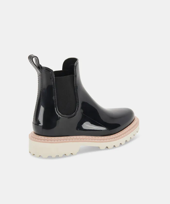 Stormy Rainboots Onyx Patent Stella Women Dolce Vita Boots and Booties