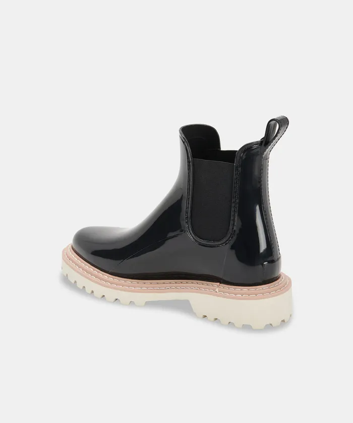Stormy Rainboots Onyx Patent Stella Women Dolce Vita Boots and Booties