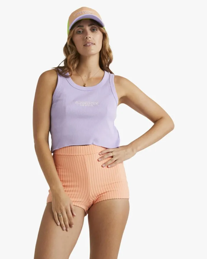 Summer Lover Tank Lilac Breeze Women Billabong Graphic Tees and Tanks