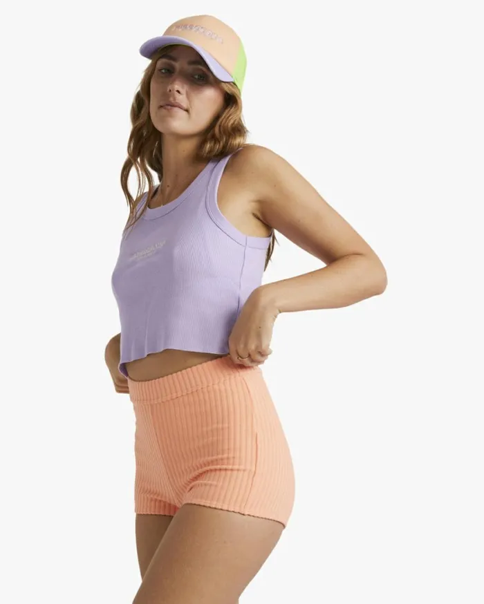 Summer Lover Tank Lilac Breeze Women Billabong Graphic Tees and Tanks