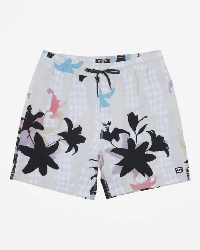 Sundays Layback 17034 Boardshorts Stone Men Billabong Side Pockets