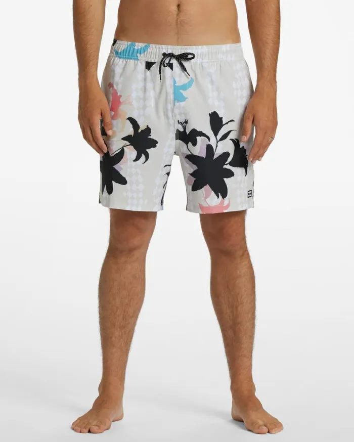 Sundays Layback 17034 Boardshorts Stone Men Billabong Side Pockets