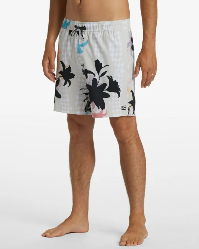 Sundays Layback 17034 Boardshorts Stone Men Billabong Side Pockets