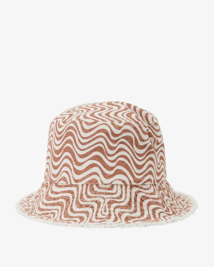 Suns Out Bucket Hat Mocha Women Billabong Hats and Beanies