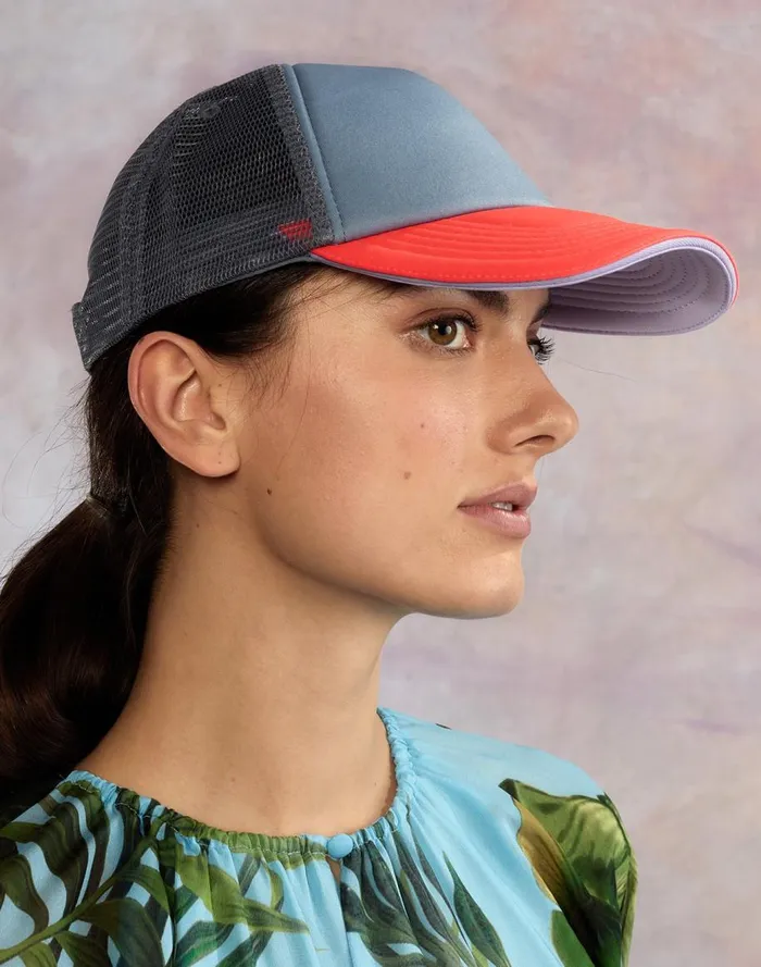 Surf and Swim Women Cynthia Rowley Colorblock Trucker Hat