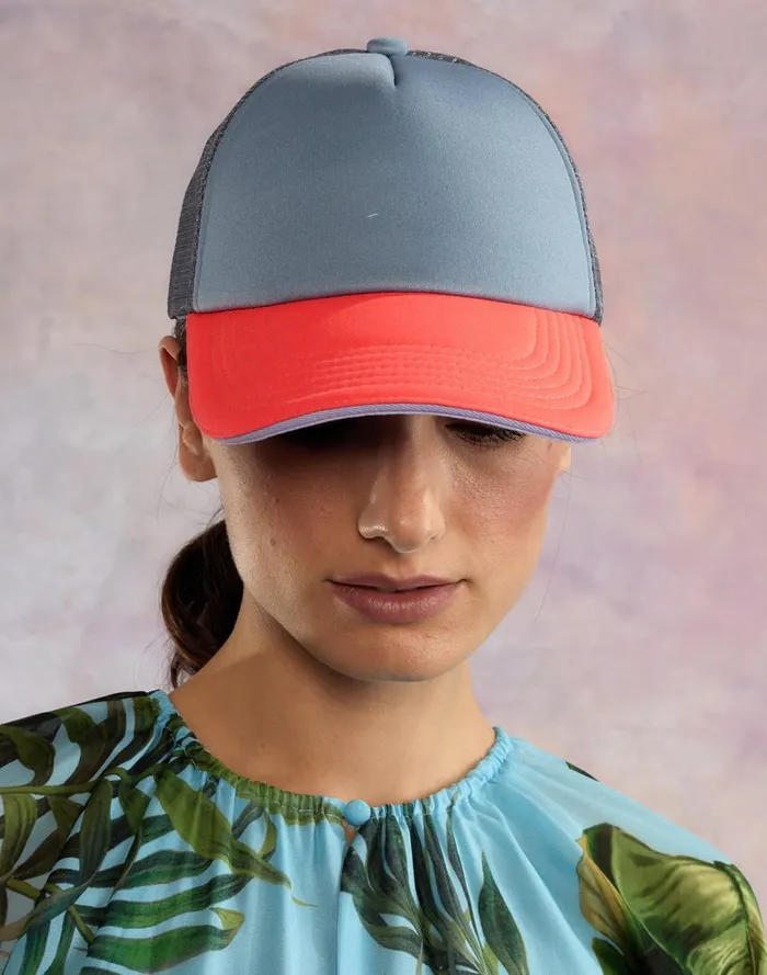 Surf and Swim Women Cynthia Rowley Colorblock Trucker Hat