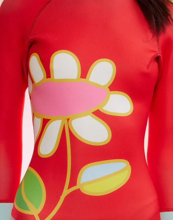 Surf and Swim Women Cynthia Rowley Spring Daisy Wetsuit