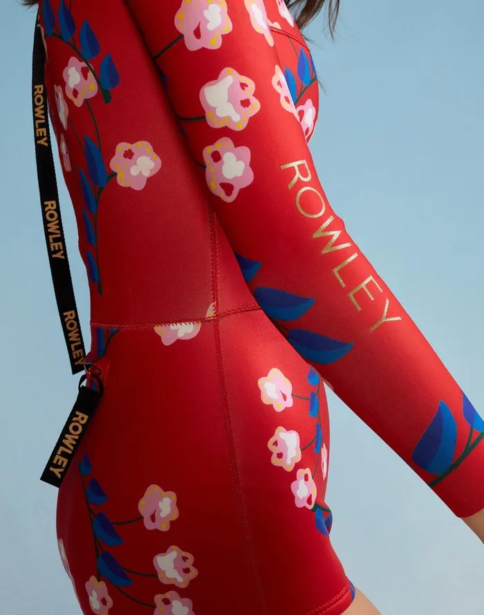 Surf and Swim Women Cynthia Rowley Vine Floral Wetsuit