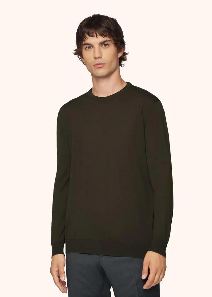 SWEATER ROUNDNECK WOOL Men Kiton Knitwear SWEATER ROUNDNECK WOOL Men Kiton Knitwear