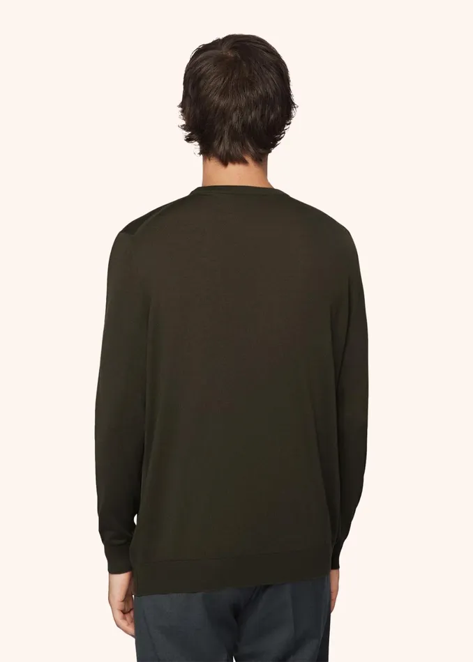 SWEATER ROUNDNECK WOOL Men Kiton Knitwear SWEATER ROUNDNECK WOOL Men Kiton Knitwear