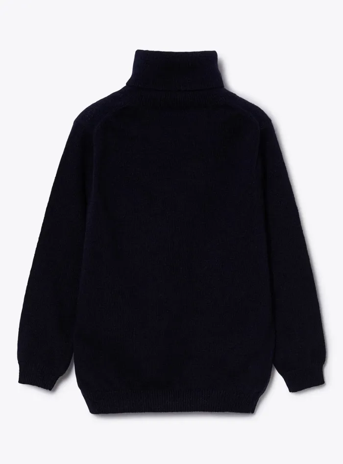 Sweaters And Cardigans Boy 216 Il Gufo Cashmere Turtleneck Sweater