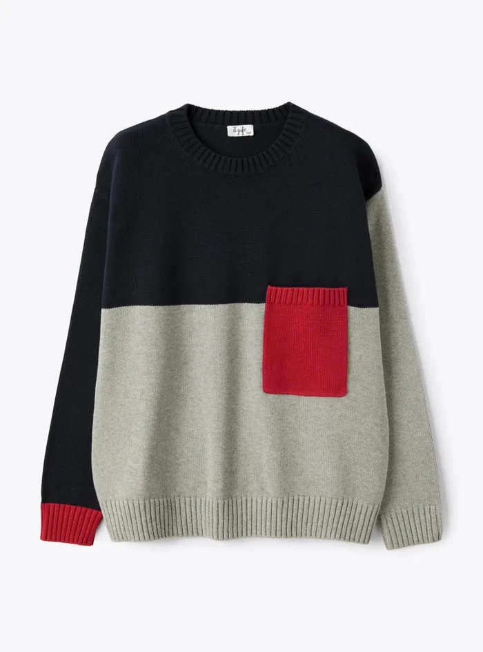 Sweaters And Cardigans Boy 216 Il Gufo Organic Cotton Sweater