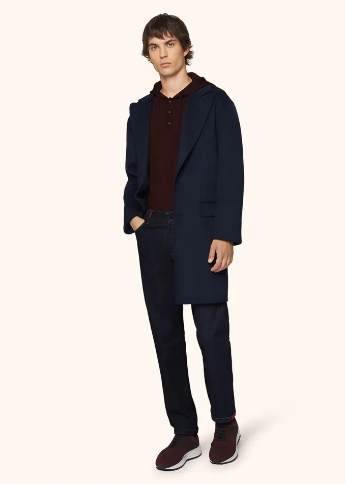 SWEATSHIRT HOODED CASHMERE Men Kiton Knitwear SWEATSHIRT HOODED CASHMERE Men Kiton Knitwear