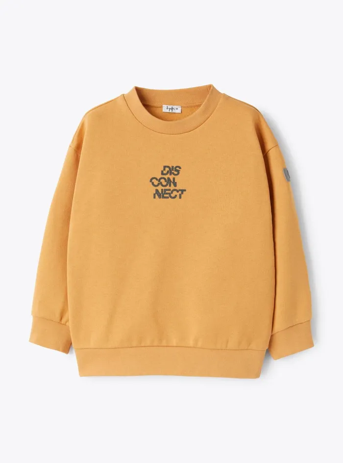 Sweatshirts Boy 216 Il Gufo Crew Neck Cotton Sweatshirt