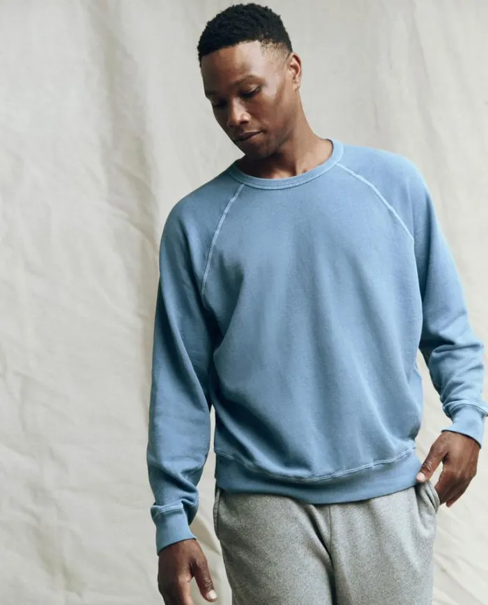Sweatshirts Men039s The Great The Men039s College Sweatshirt Vintage Cornflower