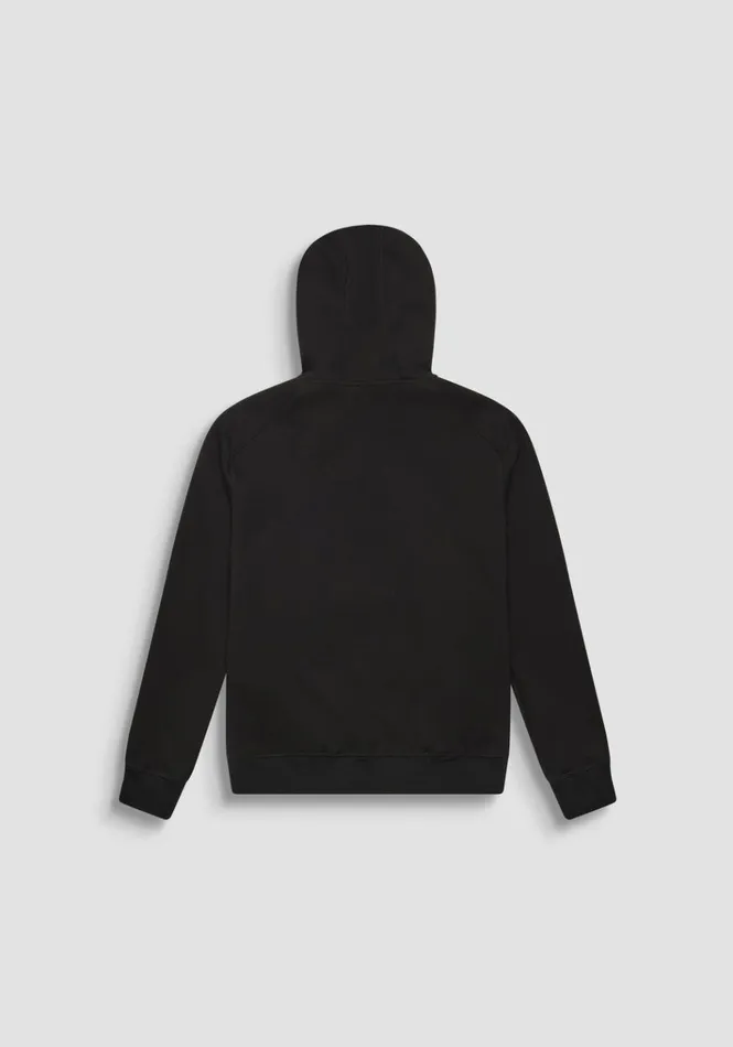 Sweatshirts Men Antony Morato Regular Fit Sweatshirt In Black Scuba Fabric With Logo Black