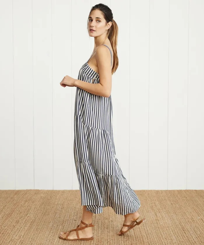 Swim and Beach Women Jenni Kayne Summer Dress Ink Stripe