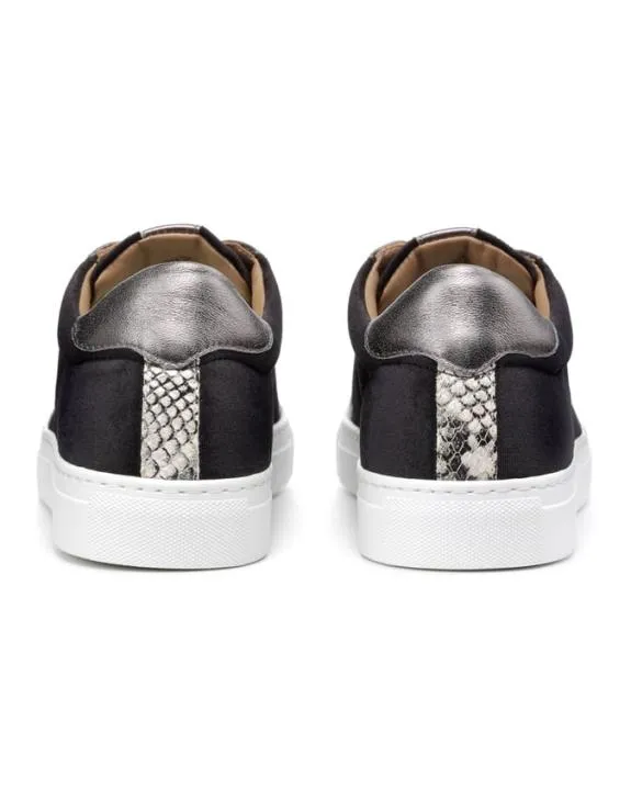 Sylvie Trainers Charcoal Blue Women Hotter Flat Shoes