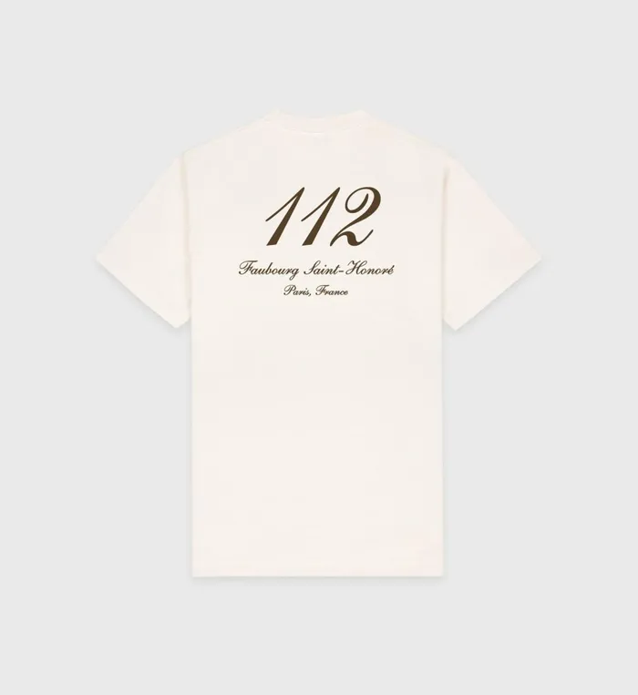 TShirts and Tops Women Sporty and Rich Faubourg T Shirt 8211 CreamChocolate