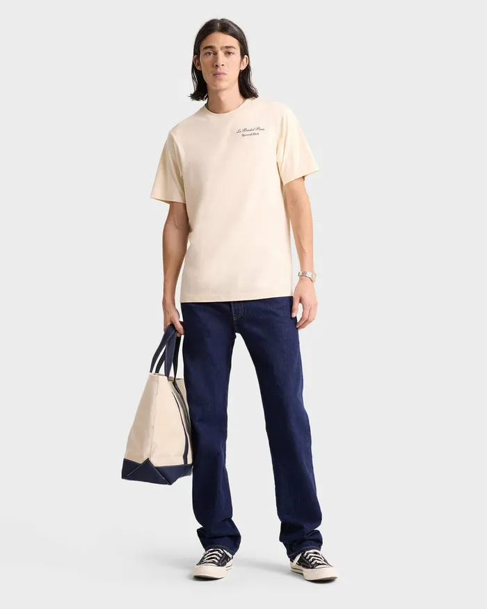 TShirts and Tops Women Sporty and Rich Faubourg T Shirt 8211 CreamChocolate