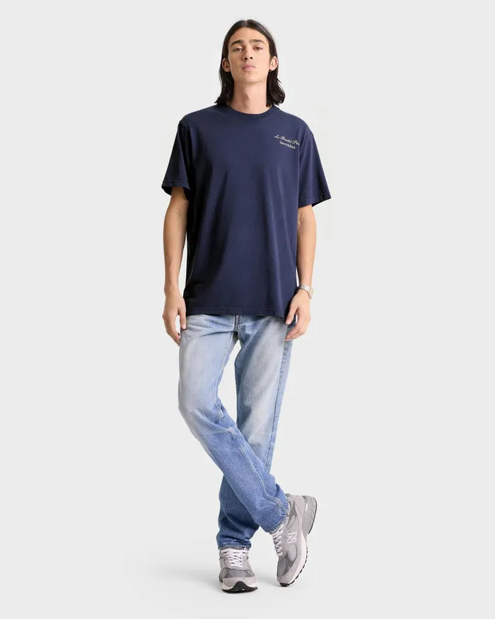 TShirts Men Sporty and Rich Faubourg TShirt 8211 NavyWhite