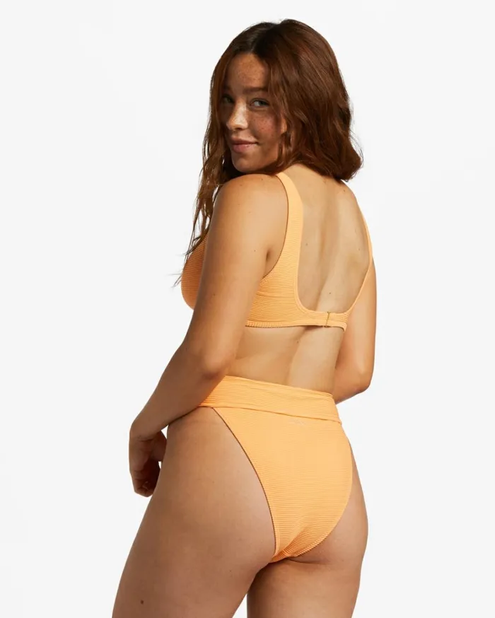 Tanlines Aruba Bikini Bottoms Orange Peel Women Billabong Bikinis