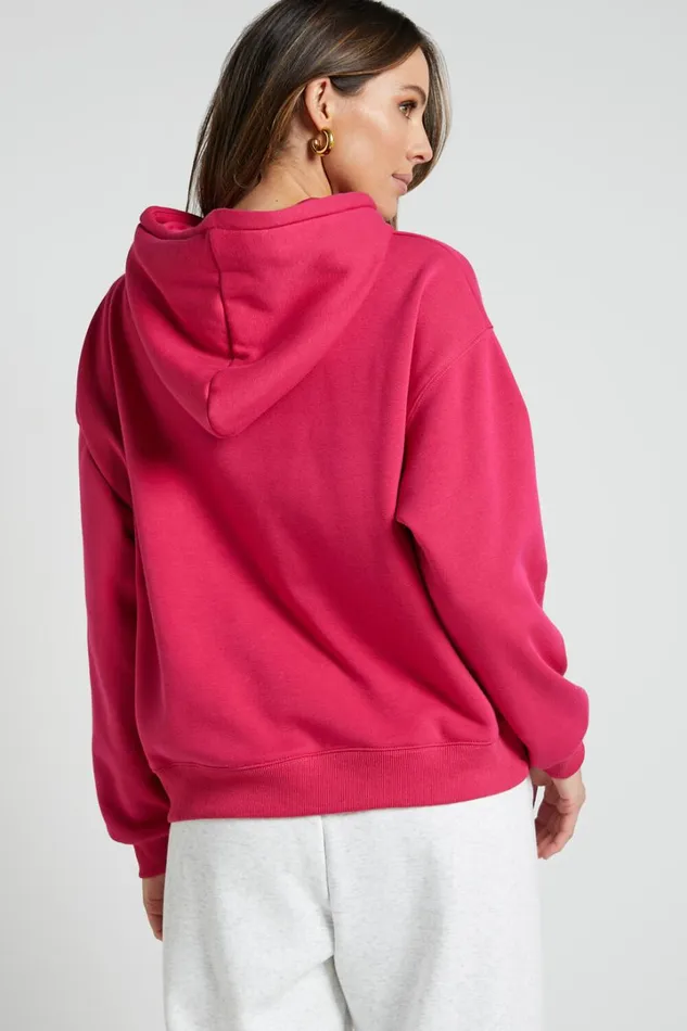The Hunger Project X Showpo 8211 Collaborative Hoodie In Mulberry Women Showpo Activewear