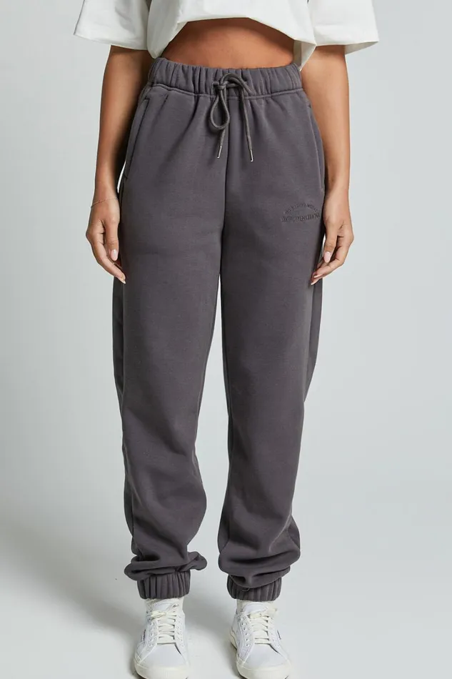 The Hunger Project X Showpo 8211 THP Track Pants In Grey Women Showpo Activewear