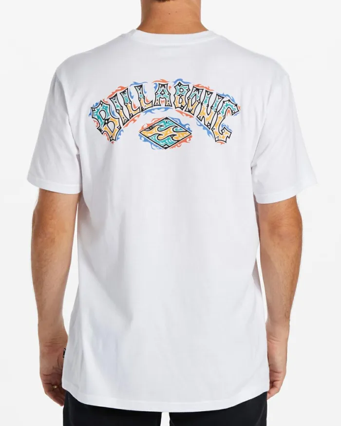 Theme Arch TShirt White Men Billabong TShirts