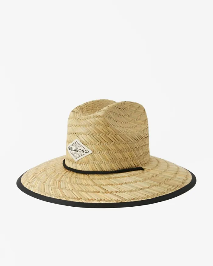 Tipton Straw Lifeguard Hat Black Sands Women Billabong Hats and Beanies